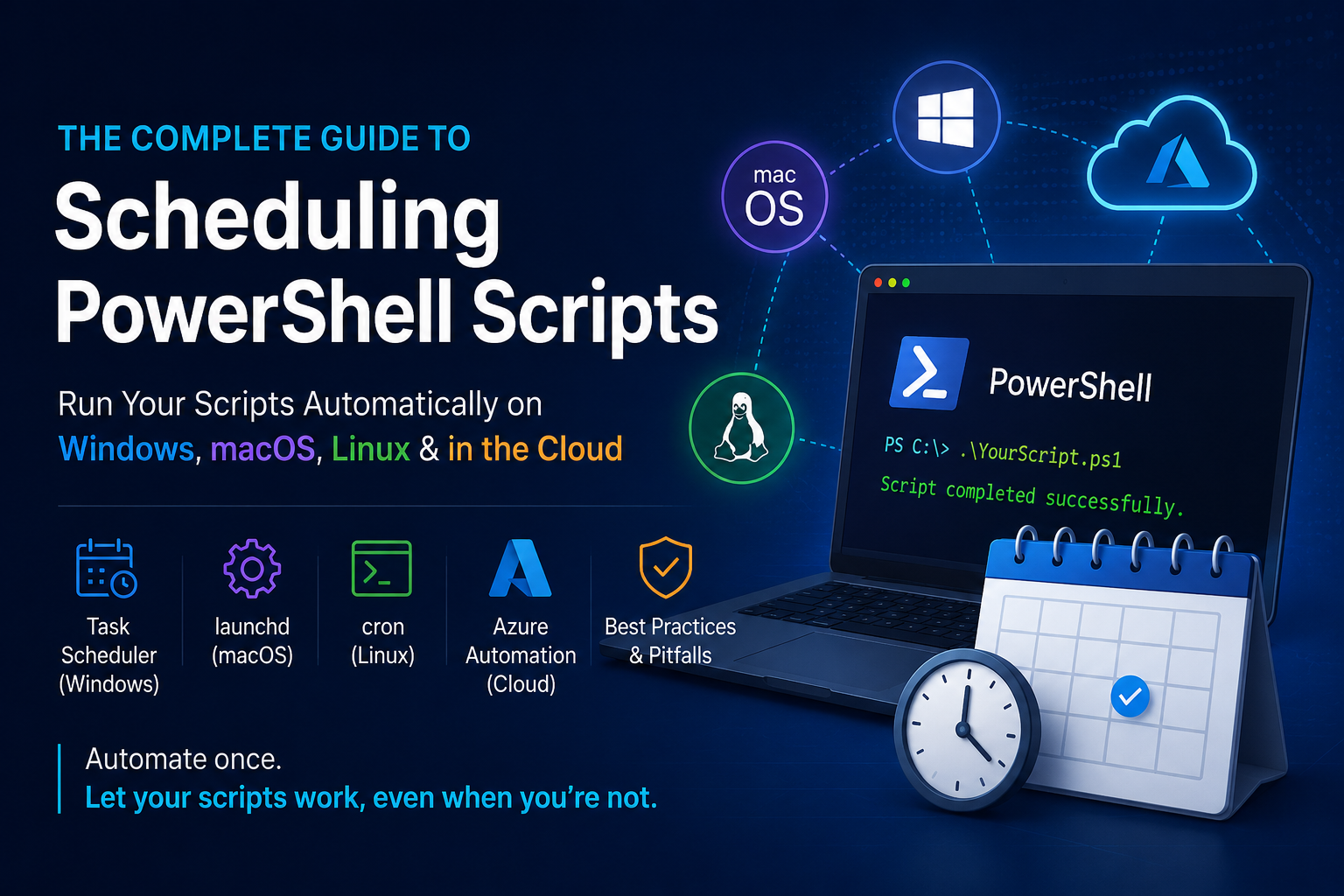 How to Schedule a PowerShell Script to Run Automatically